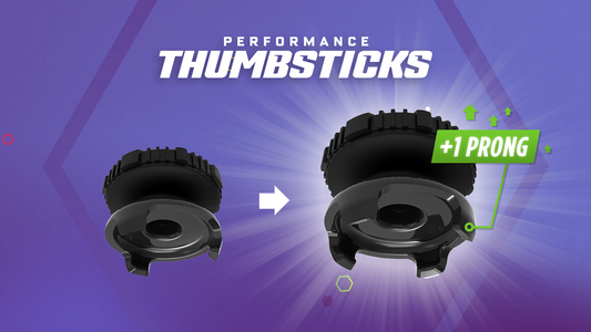 The Evolution of 4-Prong Performance Thumbsticks