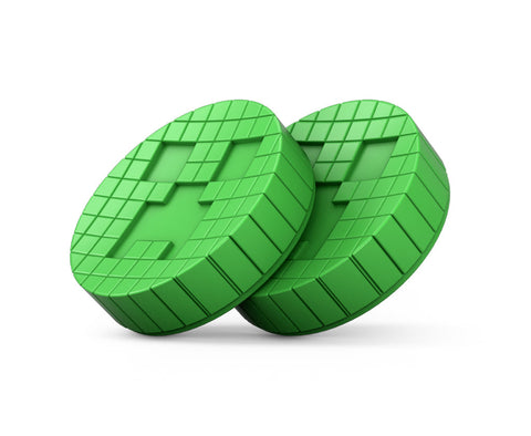 Minecraft Creeper Edition No-Slip Thumb Grips